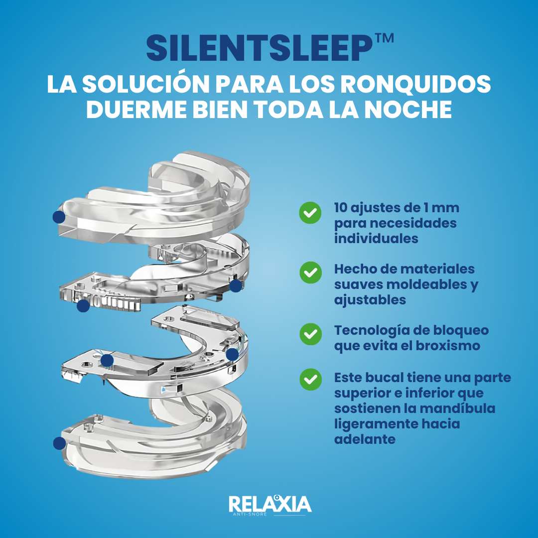 SilentSleep™ - Despídete de los ronquidos para siempre